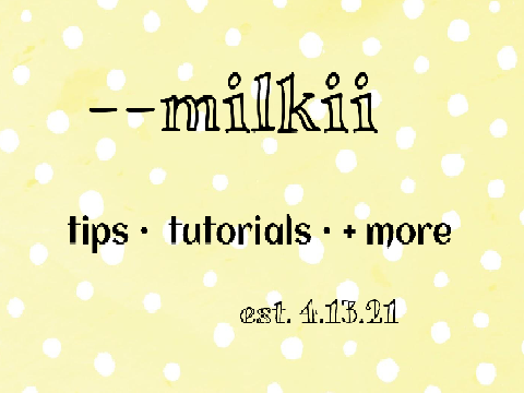 Banner contest entry for @--milkii
