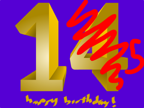 It's my birthday!