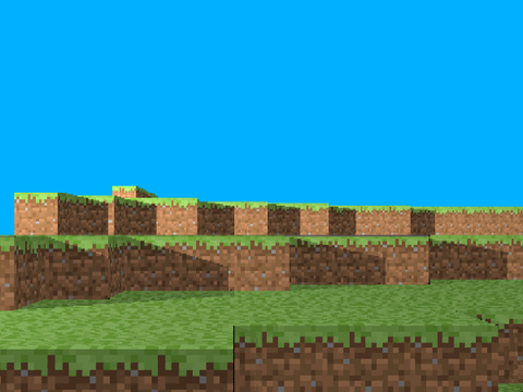 Minecraft Raymarcher Screenshots