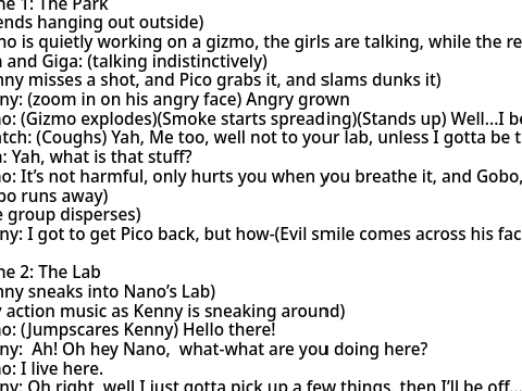 Episode 1 Script