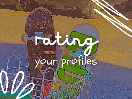 ☂️ rating your profiles