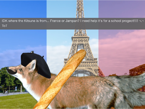 French kitsune.