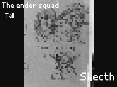 The ender Squad ||Sketch || Tall || Cedar, Raien, Cap