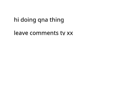 qna thing