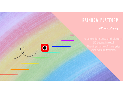 (20 level release) Rainbow || A platform ( 1st game of COLORS Platform series )