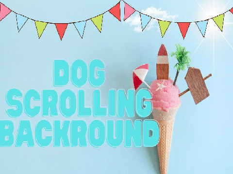 Dog Scrolling Background