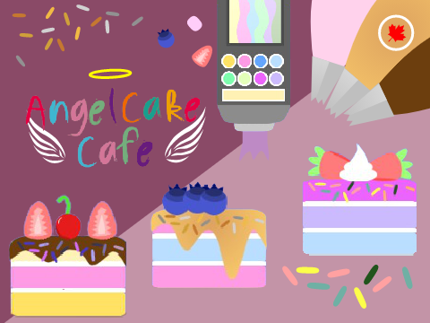 ☾• | Angel Cake Cafe!