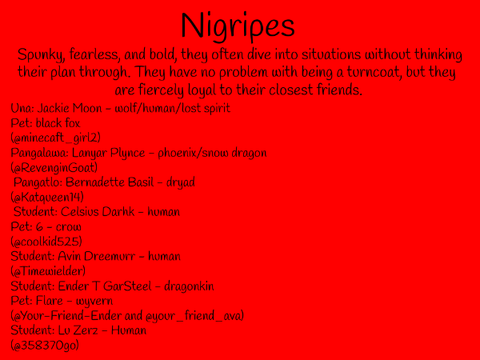 House of Nigripes
