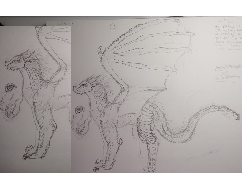 New OC I will soon be making a comic for (hopefully) WoF Wings of Fire