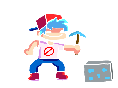 MINE DIAMONDS gift for basically_FNFStuff remix