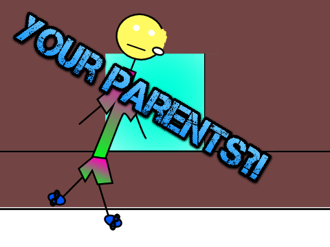 your parents!? 100 follower animation