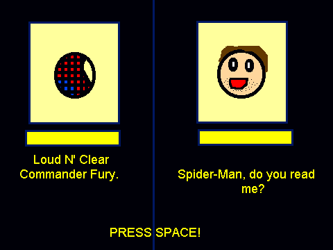 3-D PRODUCTIONS: SPIDER-MAN FRIEND OR FOE.