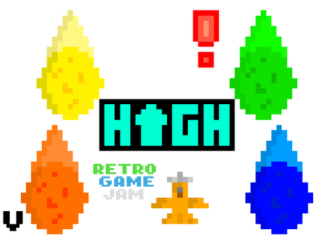 High || Retro Game Jam