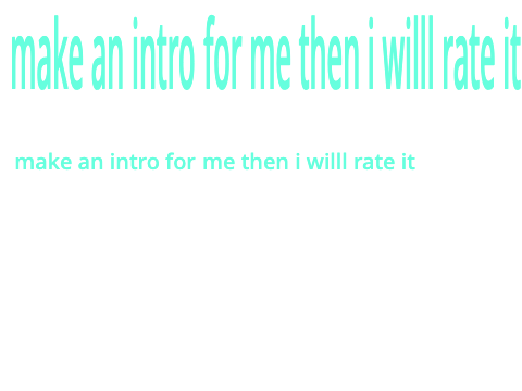80+ follower intro contest(• ◡•)