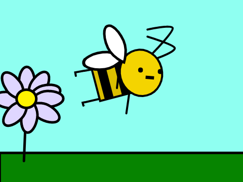 When a baby bee is born (oh no)