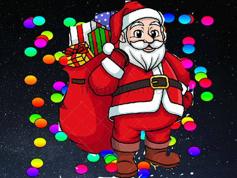 Christmas rocks