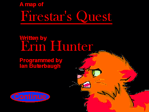 firestar's quest map