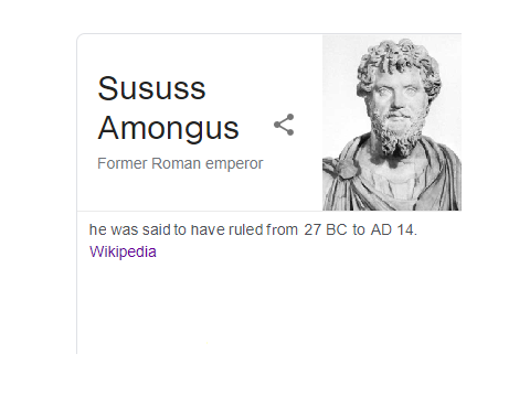 Sususs Amongus