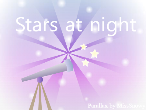 ✨||Stars at night