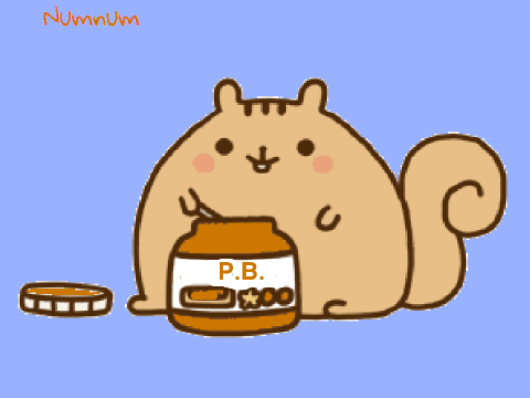Numnum stole the Peanut Butter!
