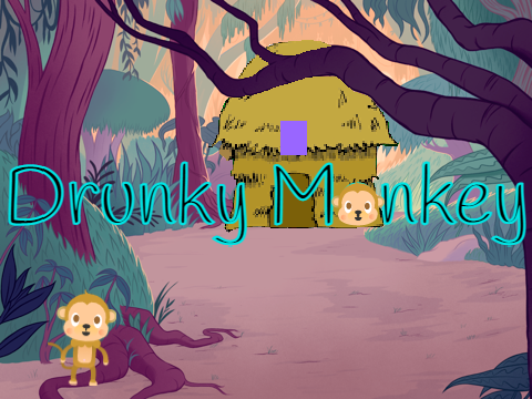 Drunky Monkey (Blank)