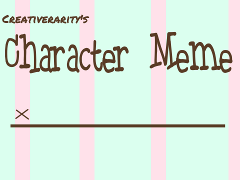 Character Meme