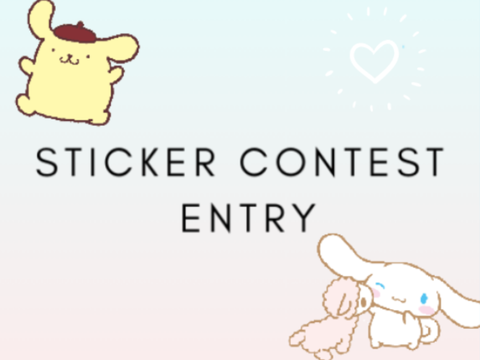 Sticker contest entry ♡