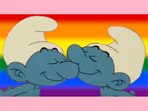gay smurfs uwu