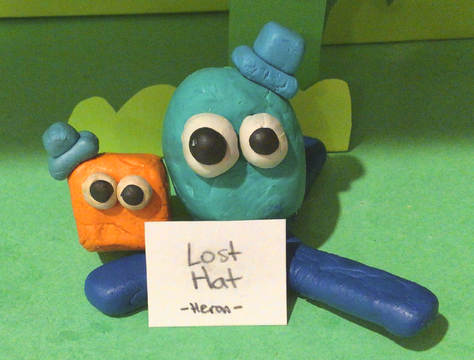 lost hat - a stop motion animation