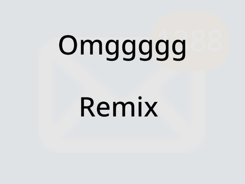omggggg  remix
