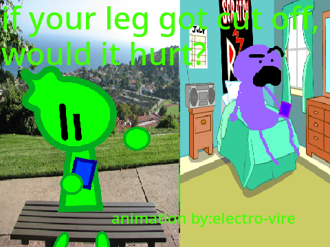 If your leg got cut off, would it hurt?