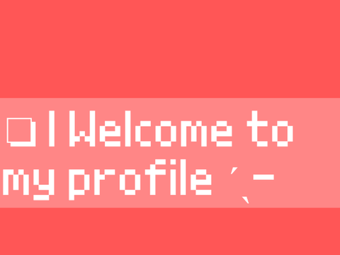 ❏|Welcome to my profileˊˎ-