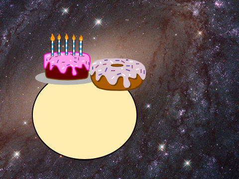 Moon cake dounut?