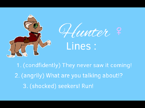 Audition-♡-Hunter