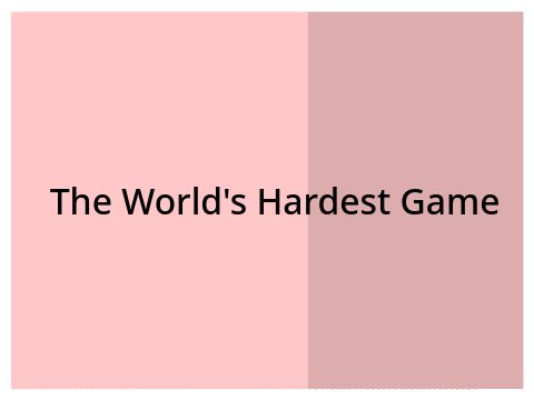 The Worlds Hardest Game