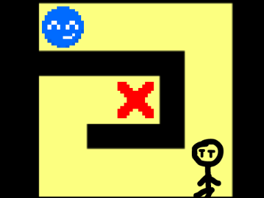 Maze Game but there's a difficulty curve