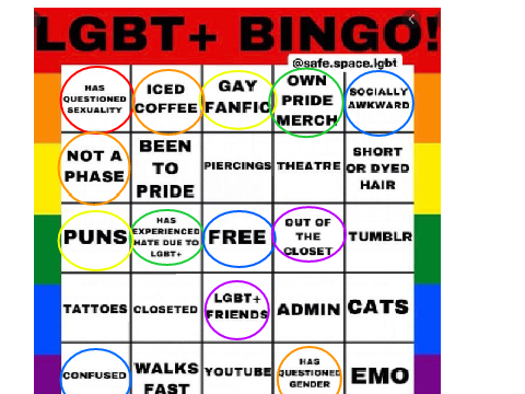 Lgbtq+ Bingo! remix remix