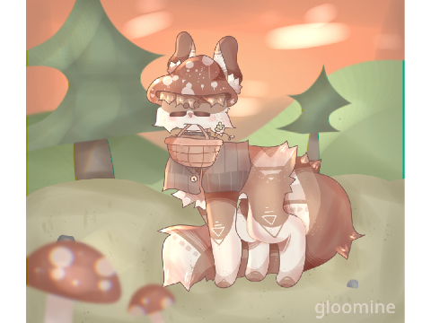 mushroom wanderer // dtae