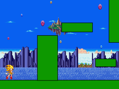 Super Sonic Rush! a platformer
