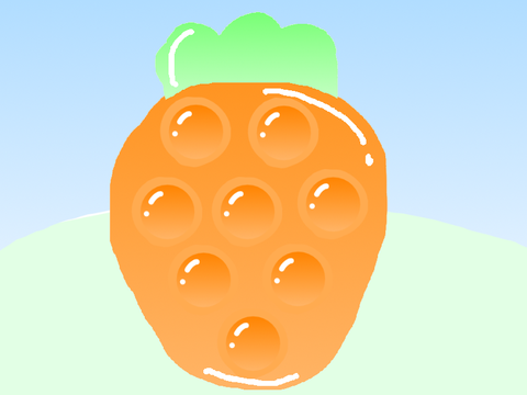 ♡ Carrot pop it ♡