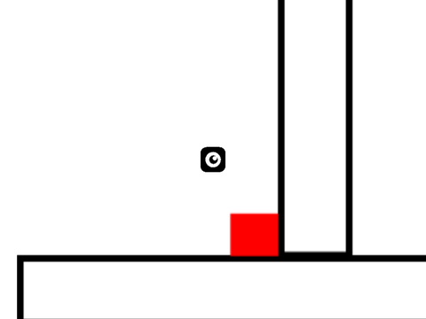 cube adventure || scrolling platformer but harder >:)