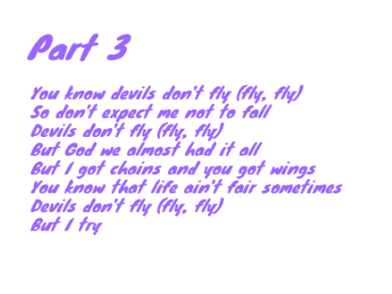 Devils Don't Fly- Part  3 and 6