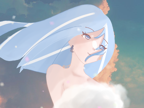 雲 || ANOTHER FANART THAT I CAN'T BE BOTHERED TO POST ON MY MAIN-