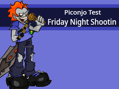 Piconjo Test - Friday Night Shootin - FNF Mod