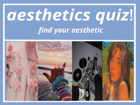 Aesthetics Quiz! Find your aesthetic!  remix