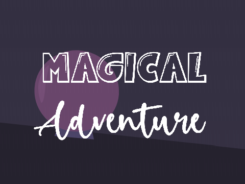 ✎ Magical Adventure! - a scrolling platfromer 彡