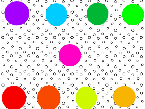 Rainbow ball