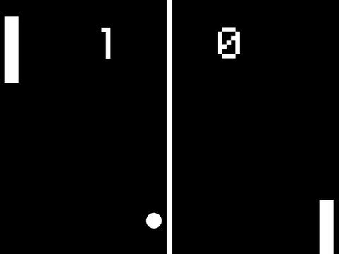 Pong (single player version)