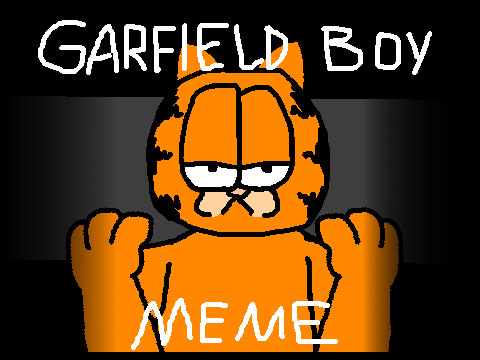 Garfield Boy // Meme  