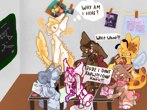 School scene!